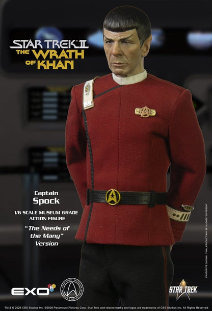 EXO-6 - Star Trek: The Wrath of Khan Action Figure 1/6 Captain Spock Needs of the Many Version