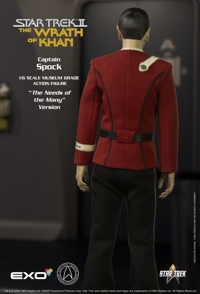 EXO-6 - Star Trek: The Wrath of Khan Action Figure 1/6 Captain Spock Needs of the Many Version