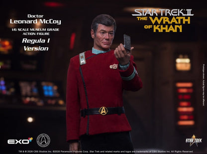 EXO-6 - Star Trek II: The Wrath of Khan Action Figure 1/6 Dr. Leonard McCoy Regula I Version