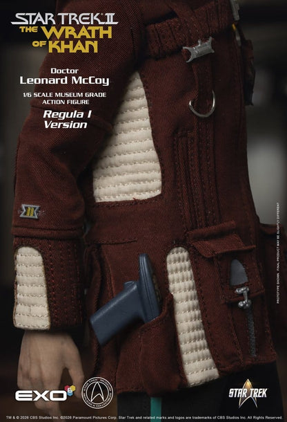 EXO-6 - Star Trek II: The Wrath of Khan Action Figure 1/6 Dr. Leonard McCoy Regula I Version