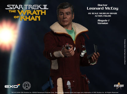 EXO-6 - Star Trek II: The Wrath of Khan Action Figure 1/6 Dr. Leonard McCoy Regula I Version