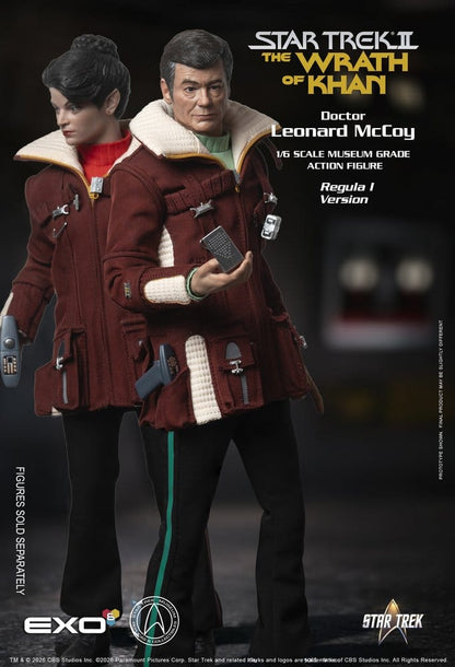 EXO-6 - Star Trek II: The Wrath of Khan Action Figure 1/6 Dr. Leonard McCoy Regula I Version