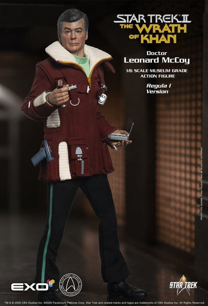 EXO-6 - Star Trek II: The Wrath of Khan Action Figure 1/6 Dr. Leonard McCoy Regula I Version