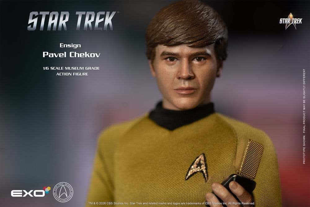 EXO-6 - Star Trek: The Original Series Action Figure 1/6 Ensign Pavel Chekov