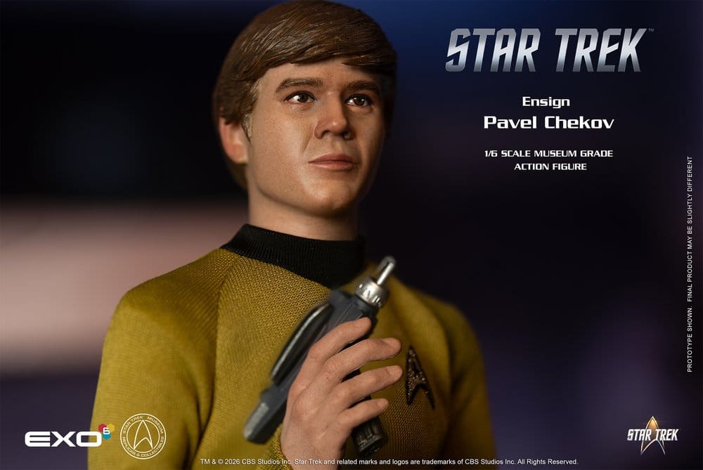 EXO-6 - Star Trek: The Original Series Action Figure 1/6 Ensign Pavel Chekov