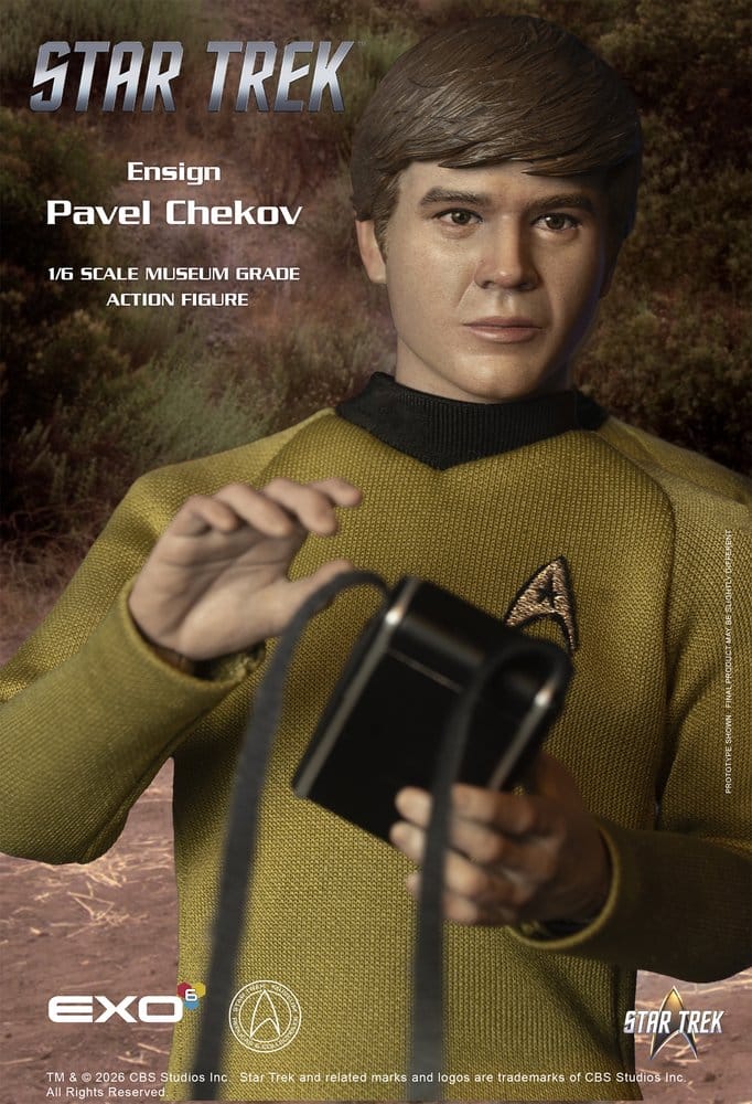 EXO-6 - Star Trek: The Original Series Action Figure 1/6 Ensign Pavel Chekov