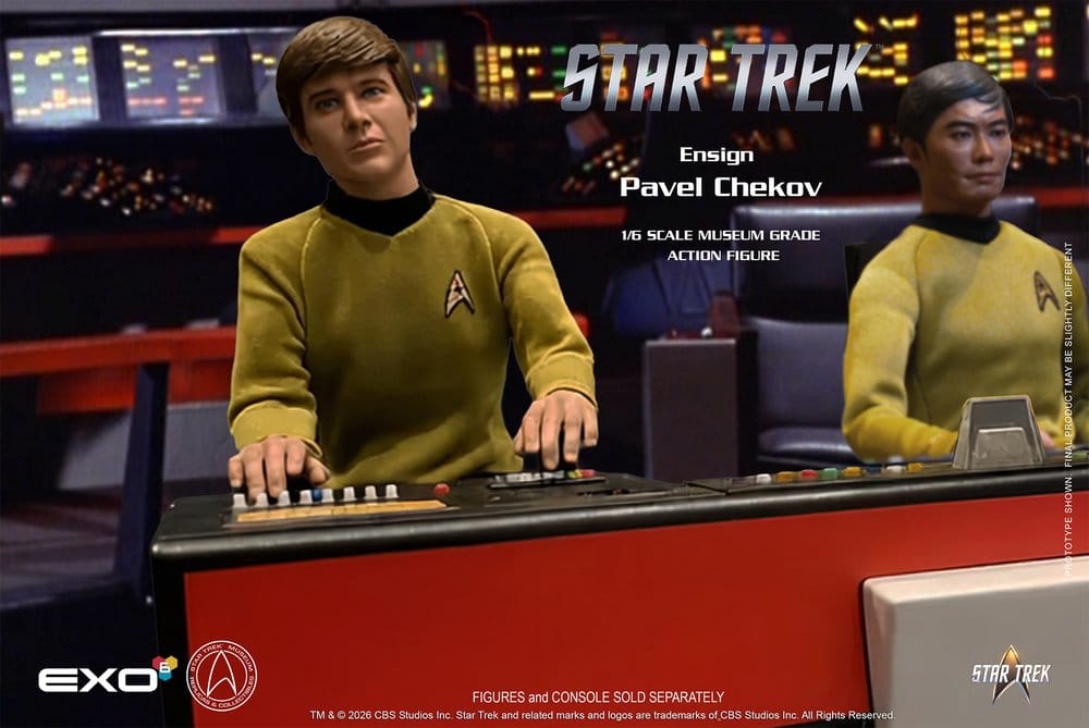 EXO-6 - Star Trek: The Original Series Action Figure 1/6 Ensign Pavel Chekov