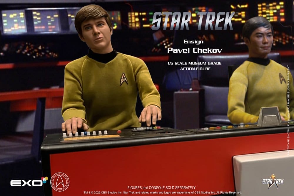 EXO-6 - Star Trek: The Original Series Action Figure 1/6 Ensign Pavel Chekov