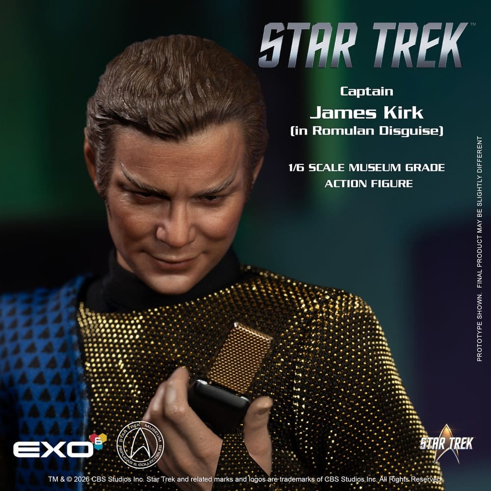EXO-6 - Star Trek: The Original Series Action Figure 1/6 Captain James T. Kirk (Romulan Disguise)