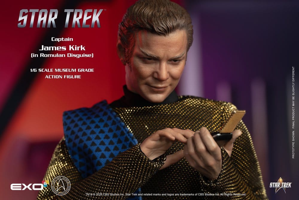 EXO-6 - Star Trek: The Original Series Action Figure 1/6 Captain James T. Kirk (Romulan Disguise)