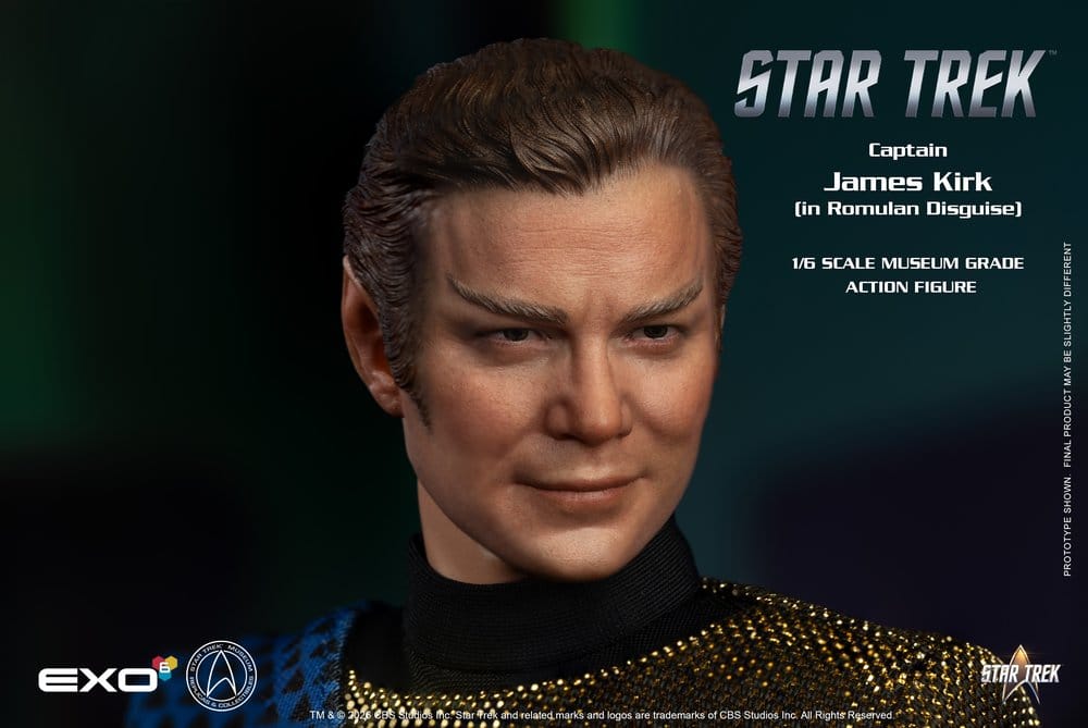 EXO-6 - Star Trek: The Original Series Action Figure 1/6 Captain James T. Kirk (Romulan Disguise)