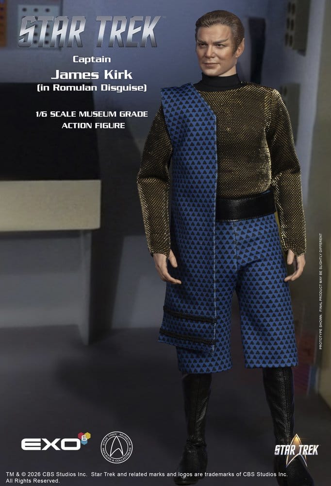 EXO-6 - Star Trek: The Original Series Action Figure 1/6 Captain James T. Kirk (Romulan Disguise)