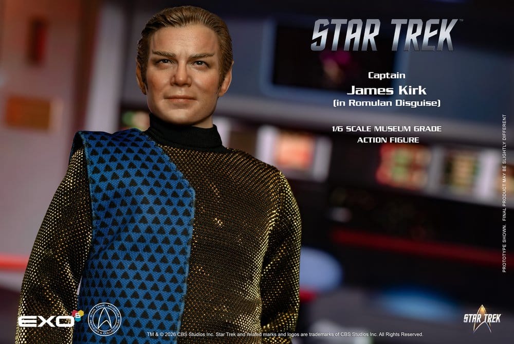 EXO-6 - Star Trek: The Original Series Action Figure 1/6 Captain James T. Kirk (Romulan Disguise)