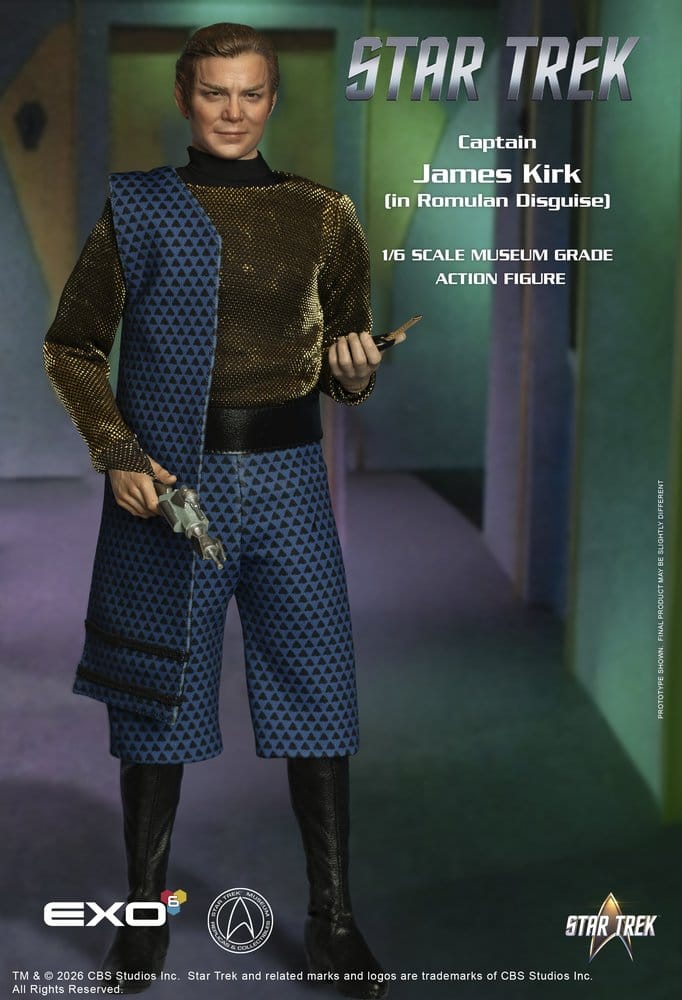EXO-6 - Star Trek: The Original Series Action Figure 1/6 Captain James T. Kirk (Romulan Disguise)