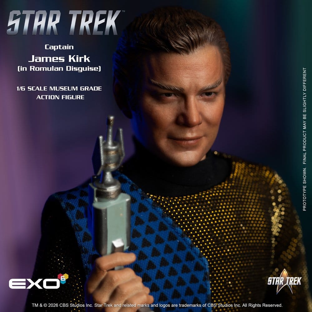 EXO-6 - Star Trek: The Original Series Action Figure 1/6 Captain James T. Kirk (Romulan Disguise)
