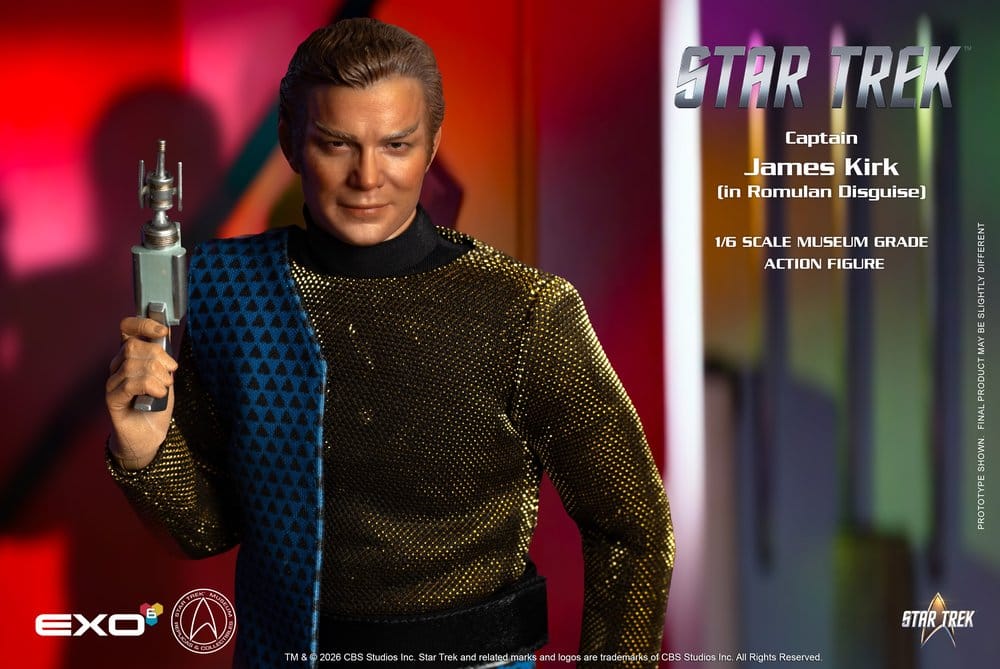 EXO-6 - Star Trek: The Original Series Action Figure 1/6 Captain James T. Kirk (Romulan Disguise)