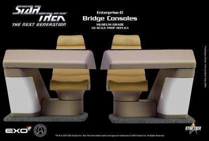 EXO-6 - Star Trek: The Next Generation Replica 1/6 Enterprise-D Bridge Consoles Set
