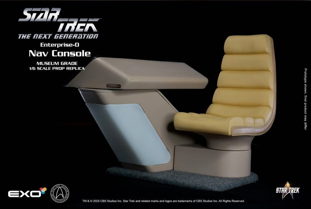 EXO-6 - Star Trek: The Next Generation Replica 1/6 Enterprise-D Bridge Consoles Set