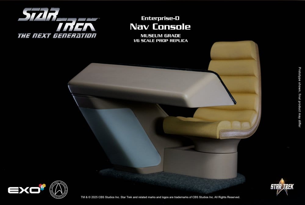 EXO-6 - Star Trek: The Next Generation Replica 1/6 Enterprise-D Bridge Consoles Set