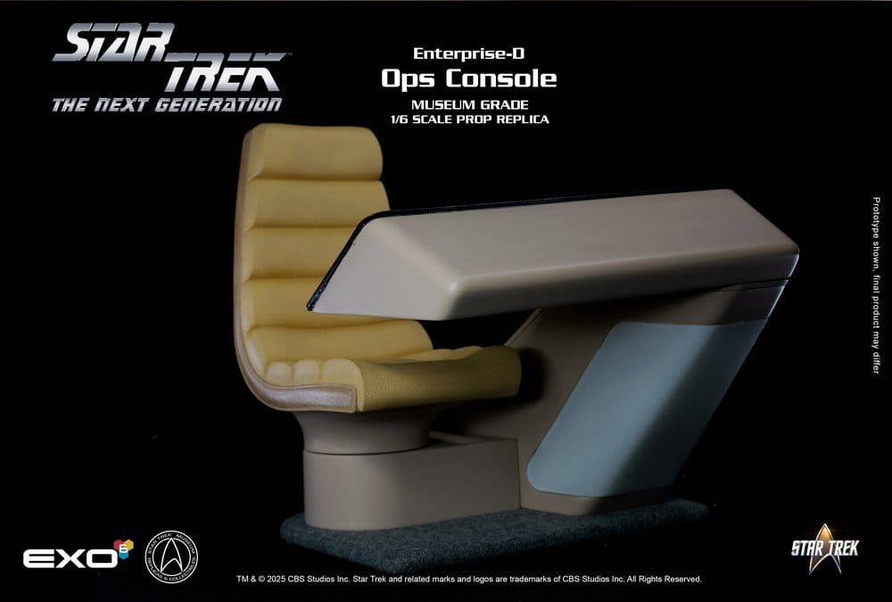 EXO-6 - Star Trek: The Next Generation Replica 1/6 Enterprise-D Bridge OPS Console