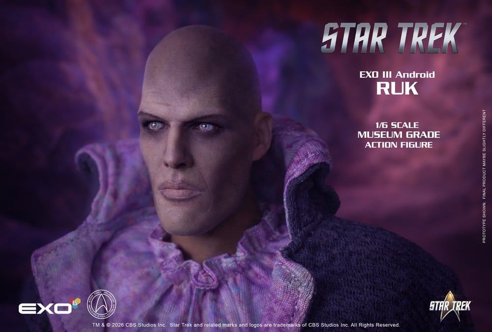EXO-6 - Star Trek: The Original Series Action Figure 1/6 Ruk EXO III Android