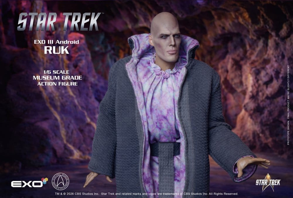 EXO-6 - Star Trek: The Original Series Action Figure 1/6 Ruk EXO III Android