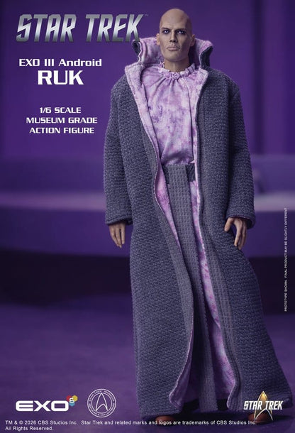 EXO-6 - Star Trek: The Original Series Action Figure 1/6 Ruk EXO III Android