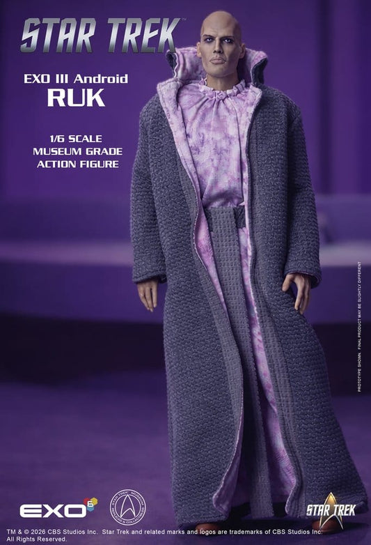 EXO-6 - Star Trek: The Original Series Action Figure 1/6 Ruk EXO III Android