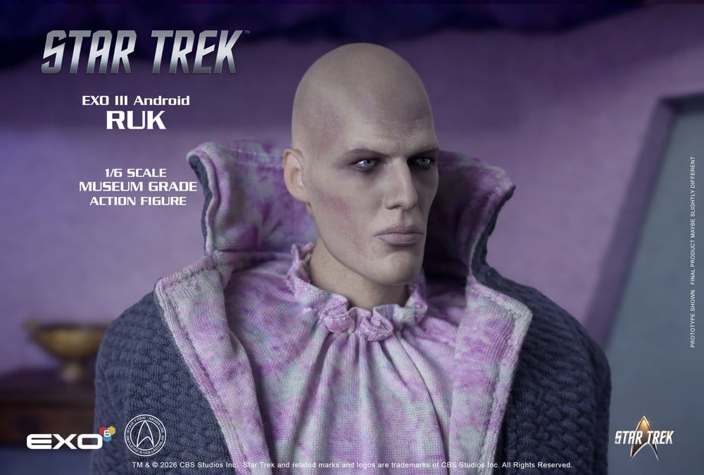 EXO-6 - Star Trek: The Original Series Action Figure 1/6 Ruk EXO III Android