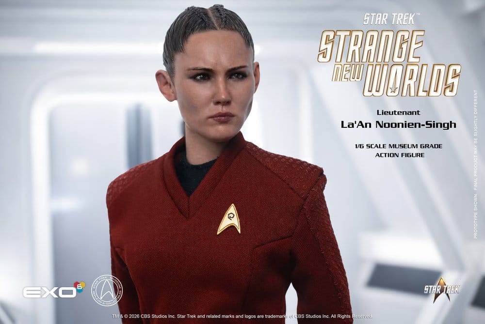 EXO-6 - Star Trek: Strange New Worlds Action Figure 1/6 Lt. La'An Noonien-Singh