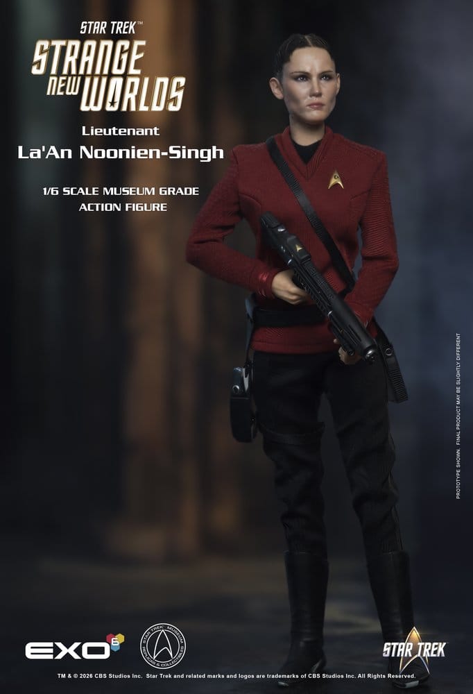 EXO-6 - Star Trek: Strange New Worlds Action Figure 1/6 Lt. La'An Noonien-Singh