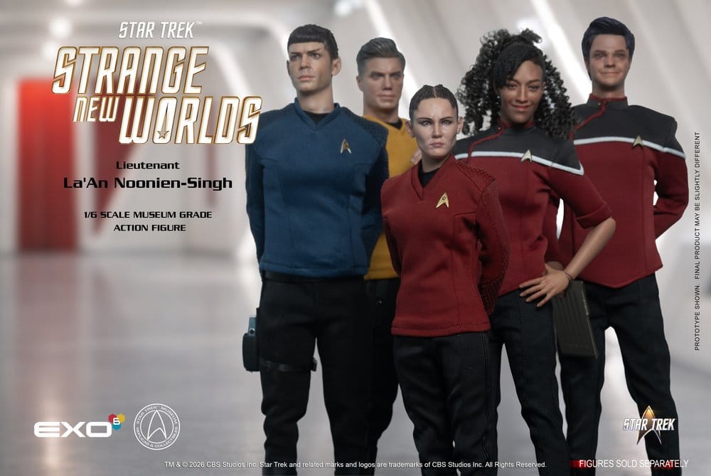 EXO-6 - Star Trek: Strange New Worlds Action Figure 1/6 Lt. La'An Noonien-Singh