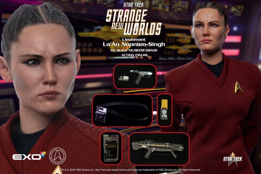 EXO-6 - Star Trek: Strange New Worlds Action Figure 1/6 Lt. La'An Noonien-Singh