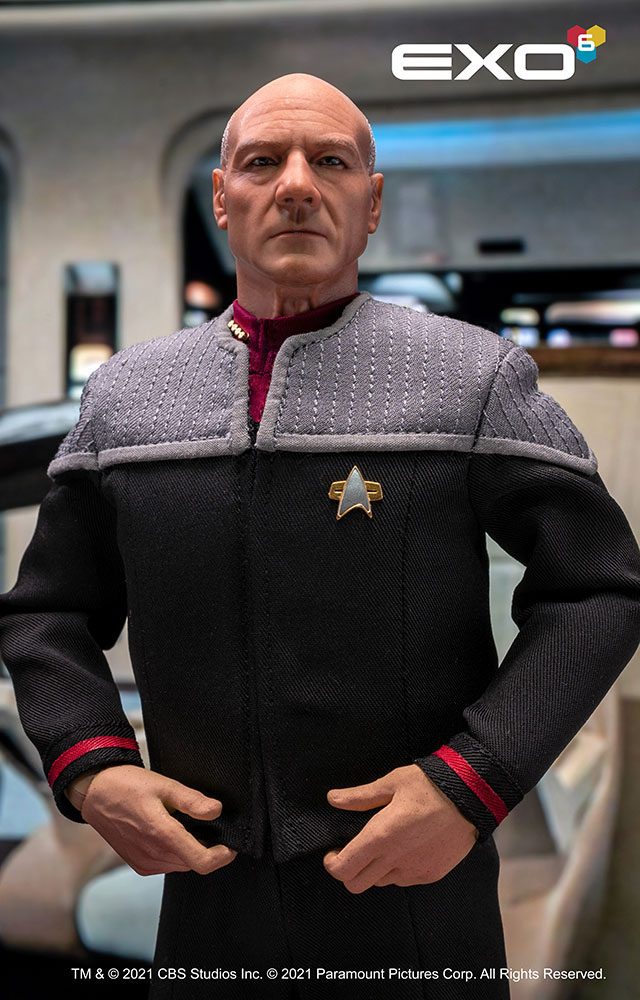 EXO-6 - Star Trek First Contact Action Figure 1:6 Captain Jean-Luc Picard