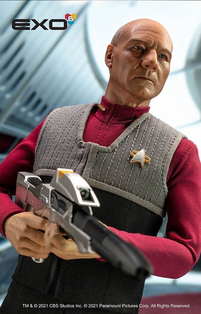 EXO-6 - Star Trek First Contact Action Figure 1:6 Captain Jean-Luc Picard