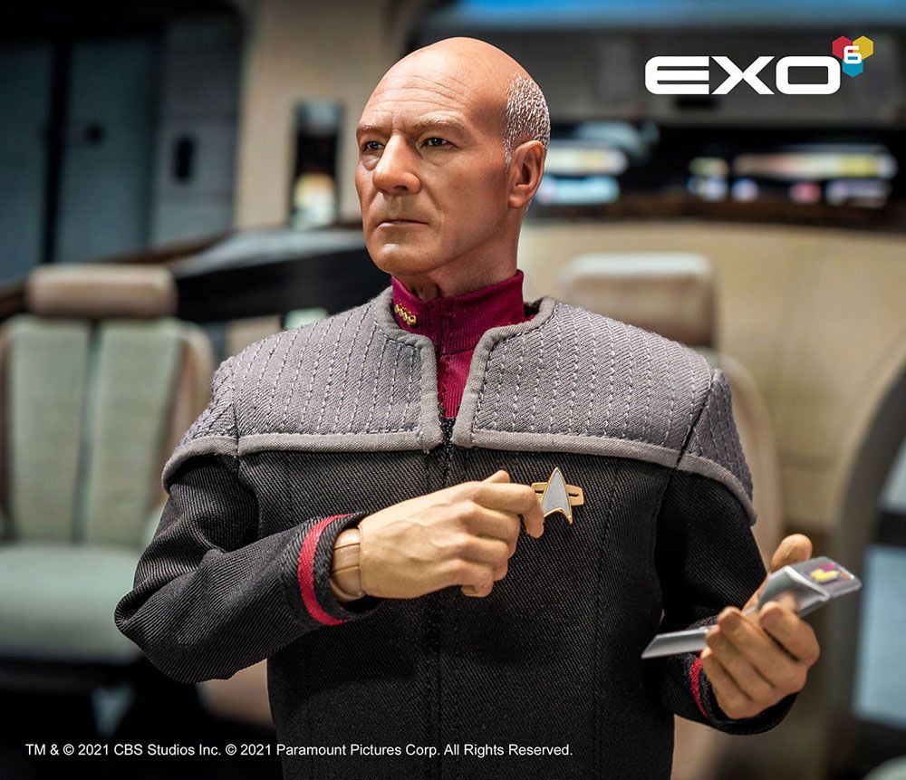 EXO-6 - Star Trek First Contact Action Figure 1:6 Captain Jean-Luc Picard