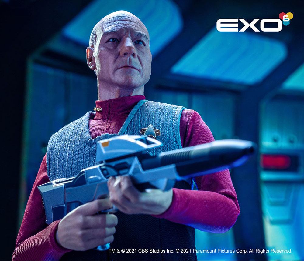 EXO-6 - Star Trek First Contact Action Figure 1:6 Captain Jean-Luc Picard