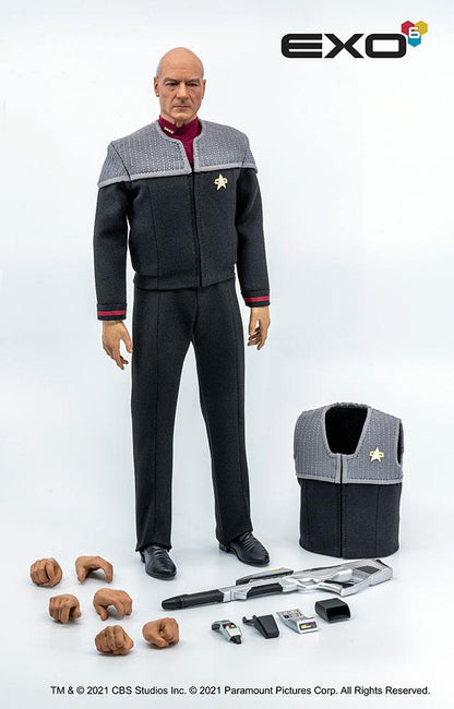 EXO-6 - Star Trek First Contact Action Figure 1:6 Captain Jean-Luc Picard