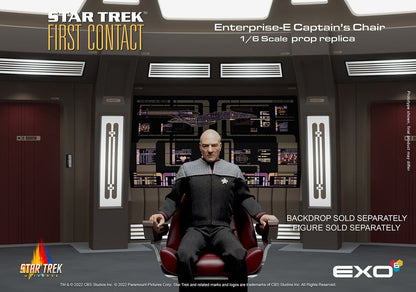 EXO-6 - Star Trek First Contact Replica 1:6 Enetrprise-E Captain's Chair EXO-01-032