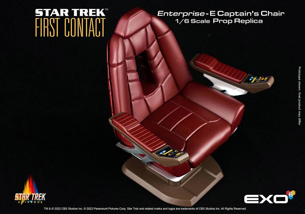 EXO-6 - Star Trek First Contact Replica 1:6 Enetrprise-E Captain's Chair EXO-01-032