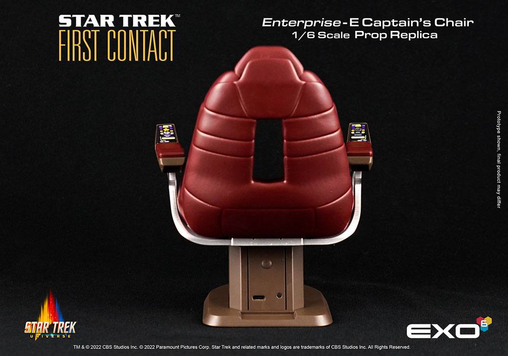 EXO-6 - Star Trek First Contact Replica 1:6 Enetrprise-E Captain's Chair EXO-01-032