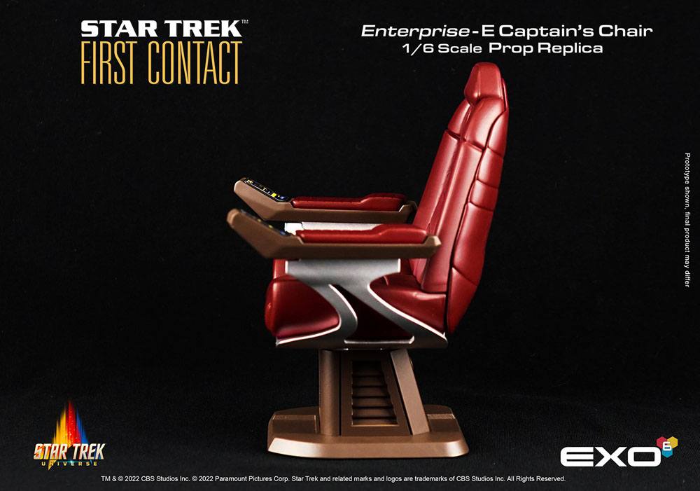 EXO-6 - Star Trek First Contact Replica 1:6 Enetrprise-E Captain's Chair EXO-01-032