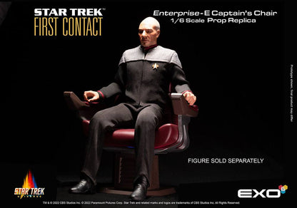 EXO-6 - Star Trek First Contact Replica 1:6 Enetrprise-E Captain's Chair EXO-01-032