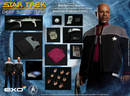 EXO-6 - Star Trek The Next Generation Action Doll 1:6 Captain Benjamin Sisko (Standard Ver)