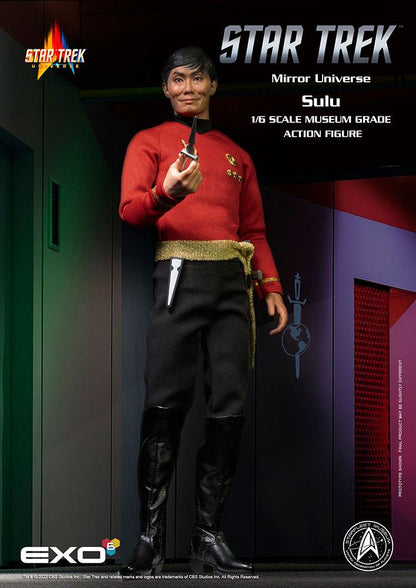 EXO-6 - Star Trek The Original Series Action Figure 1:6 Mirror Universe Sulu