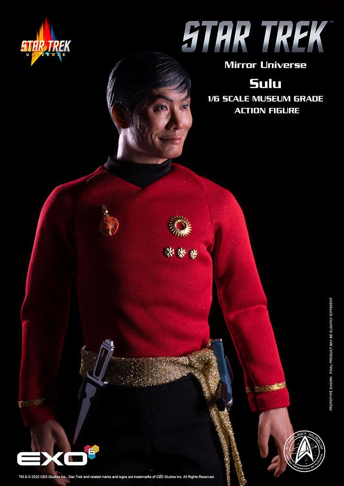 EXO-6 - Star Trek The Original Series Action Figure 1:6 Mirror Universe Sulu