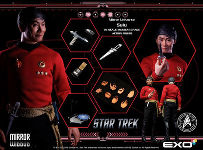 EXO-6 - Star Trek The Original Series Action Figure 1:6 Mirror Universe Sulu