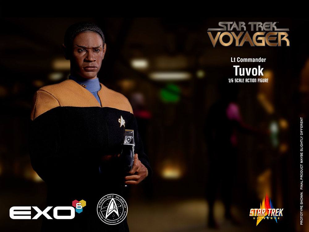 EXO-6 - Star Trek Voyager Action Figure 1:6 Lt. Commander Tuvok