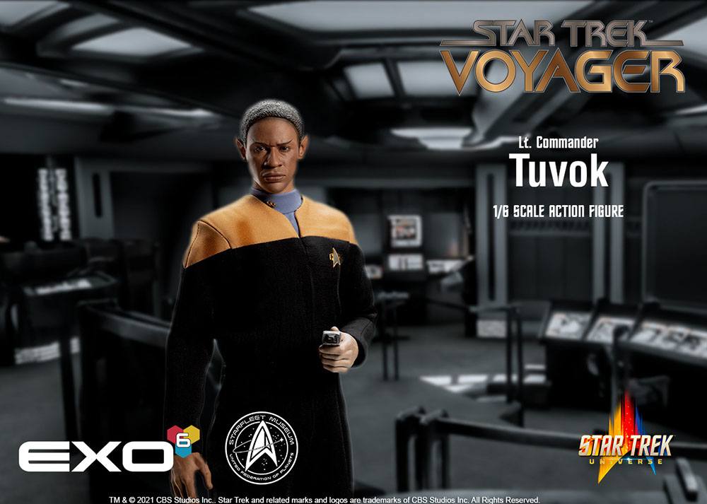 EXO-6 - Star Trek Voyager Action Figure 1:6 Lt. Commander Tuvok