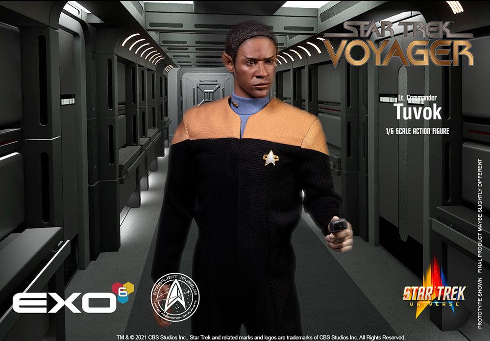 EXO-6 - Star Trek Voyager Action Figure 1:6 Lt. Commander Tuvok